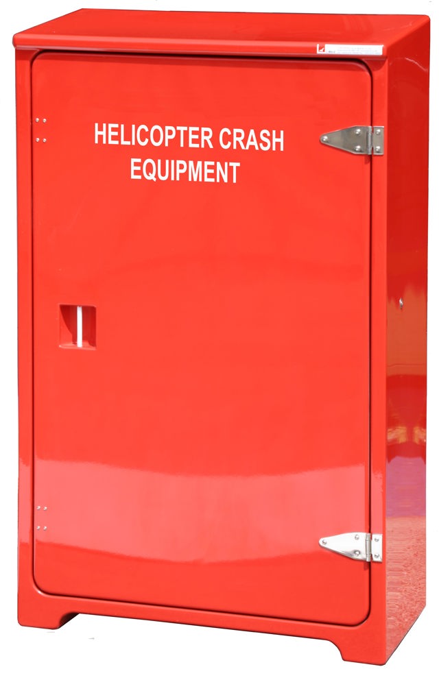 Helicrash cabinet with content, JB08
